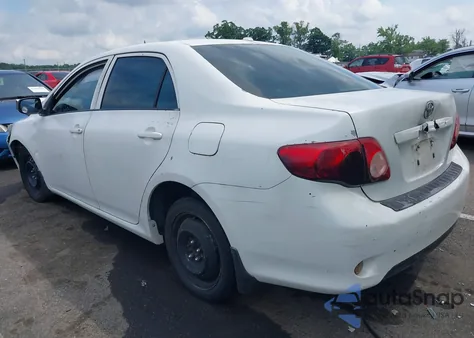 2009 Toyota Corolla from USA, damaged, VIN JTDBL40E29J003430